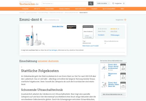 
                            11. Emmi-dent 6 | Testberichte.de