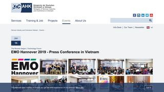 
                            12. EMO Hannover 2019 - Press Conference in Vietnam