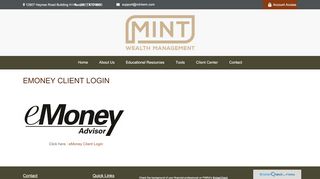 
                            4. eMoney Client Login | Mint Wealth Management - mintwm.com