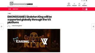
                            9. EMONGGAMES Skeleton King will be supported globally ...