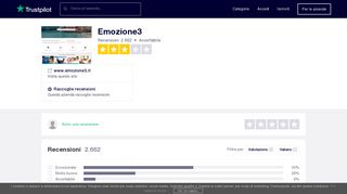 
                            10. Emozione3 | Leggi le recensioni dei servizi di www.emozione3.it | 6 ...