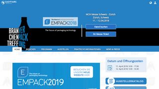 
                            8. Empack Zürich 2018, Zürich - Easyfairs