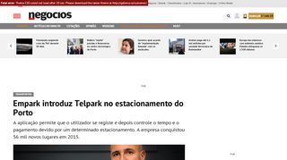 
                            12. Empark introduz Telpark no estacionamento do Porto - Transportes ...