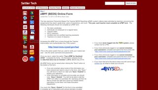 
                            10. eMPF (BEDS) Online Form - Settler Tech - Google Sites