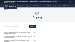 
                            4. Empfang - freenet TV