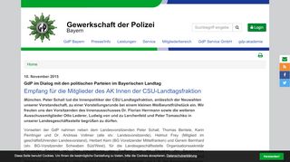 
                            8. Empfang für die Mitglieder des AK Innen der CSU-Landtagsfraktion ...