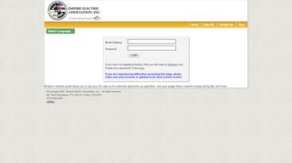 
                            2. Empire Electric Association, Inc. - Login