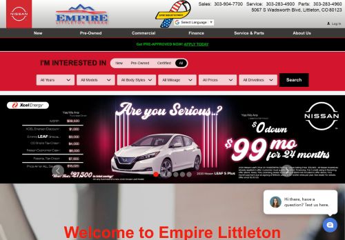 
                            10. Empire Littleton Nissan: New Nissan and Used Car Dealer Serving ...