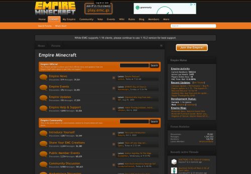
                            13. Empire Minecraft Forums | Empire Minecraft