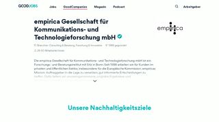 
                            13. empirica - Jobs und Mission | GoodJobs