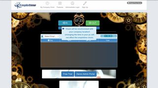 
                            5. EmploTime Live Demo Clock