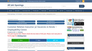 
                            11. Employability Centre - All Job Openings