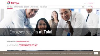 
                            7. Employee benefits at Total Total Careers