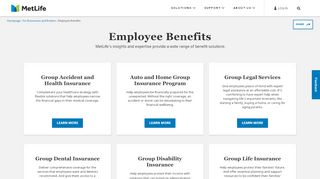 
                            8. Employee Benefits | MetLife