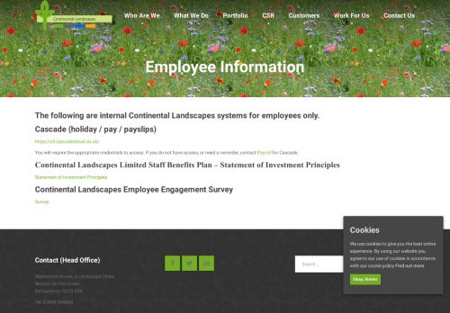 
                            7. Employee Information - Continental Landscapes