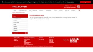 
                            11. Employee Information - Halliburton