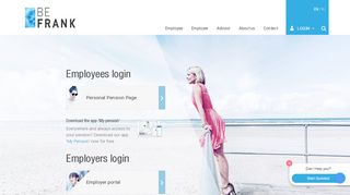 
                            3. Employee login - BeFrank.com