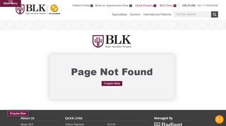 
                            9. Employee Login - BLK Hospital