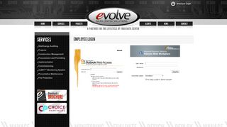 
                            3. Employee Login | eVolve Data Center Solutions