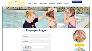 
                            10. Employee Login – Gold Medal Swim School