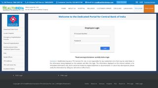 
                            10. Employee Login - Health India TPA