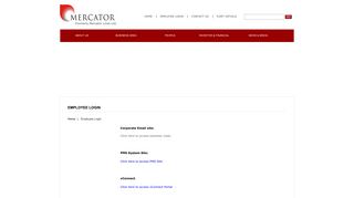 
                            1. Employee Login - Mercator Limited