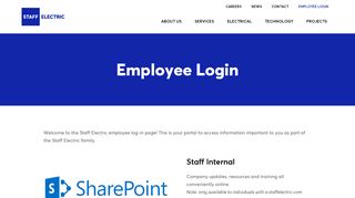 
                            11. Employee Login | Staff ElectricStaff Electric