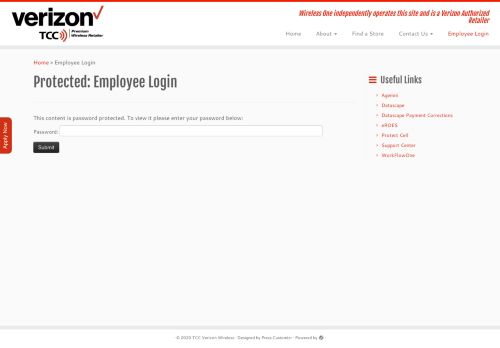 
                            5. Employee Login | TCC Verizon Wireless