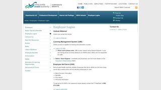 
                            1. Employee Logins | Nova Scotia Health Authority - Corporate