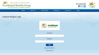 
                            13. Employee Navigator Login | Coordinated Benefits Group - Group ...