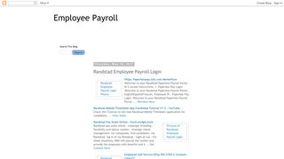 
                            9. Employee Payroll: Randstad Employee Payroll Login