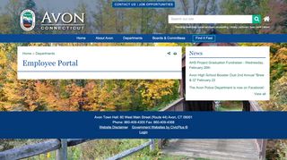 
                            5. Employee Portal | Avon CT