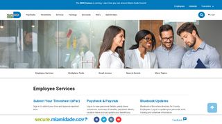 
                            12. Employee Portal - Miami-Dade County