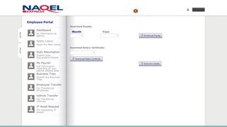 
                            1. Employee Portal - NAQEL's Employee Self Service Portal