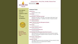 
                            10. Employee Portal - Vesta, Inc.