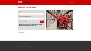 
                            1. Employee Portal | XPO Logistics