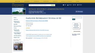 
                            13. Employee Retirement System of RI | Human Resource Administration