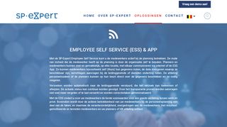 
                            11. Employee Self Service (ESS) en App - SP-Expert België