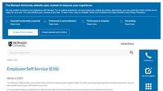 
                            5. Employee Self Service (ESS) | eSolutions