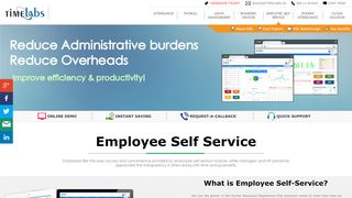 
                            1. Employee Self Service Portal | Manager Self Service System - Timelabs