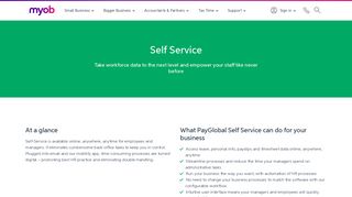 
                            3. Employee Self Service Portal Software | PayGlobal | MYOB