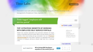 
                            5. employee self service portal | Time Labs
