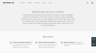 
                            6. Employee Service Center | ServiceNow