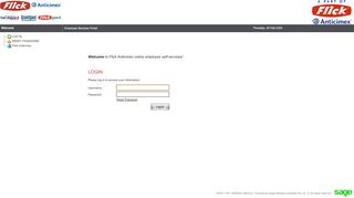 
                            11. Employee Services Portal - Flick Anticimex