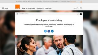 
                            13. Employee shareholding - orange.com