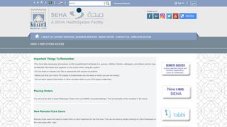 
                            8. Employees Access - Seha