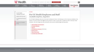 
                            3. Employees and Staff | UC Health