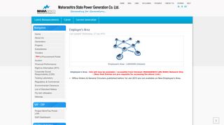 
                            1. Employee's Area Login - Maharashtra State Power ... - MAHAGENCO