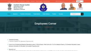 
                            4. Employees Corner - Custom House Cochin