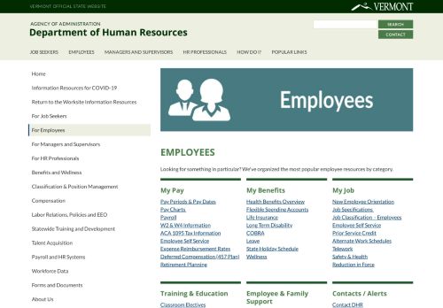 
                            4. Employees | Department of Human Resources - Vermont Human ...